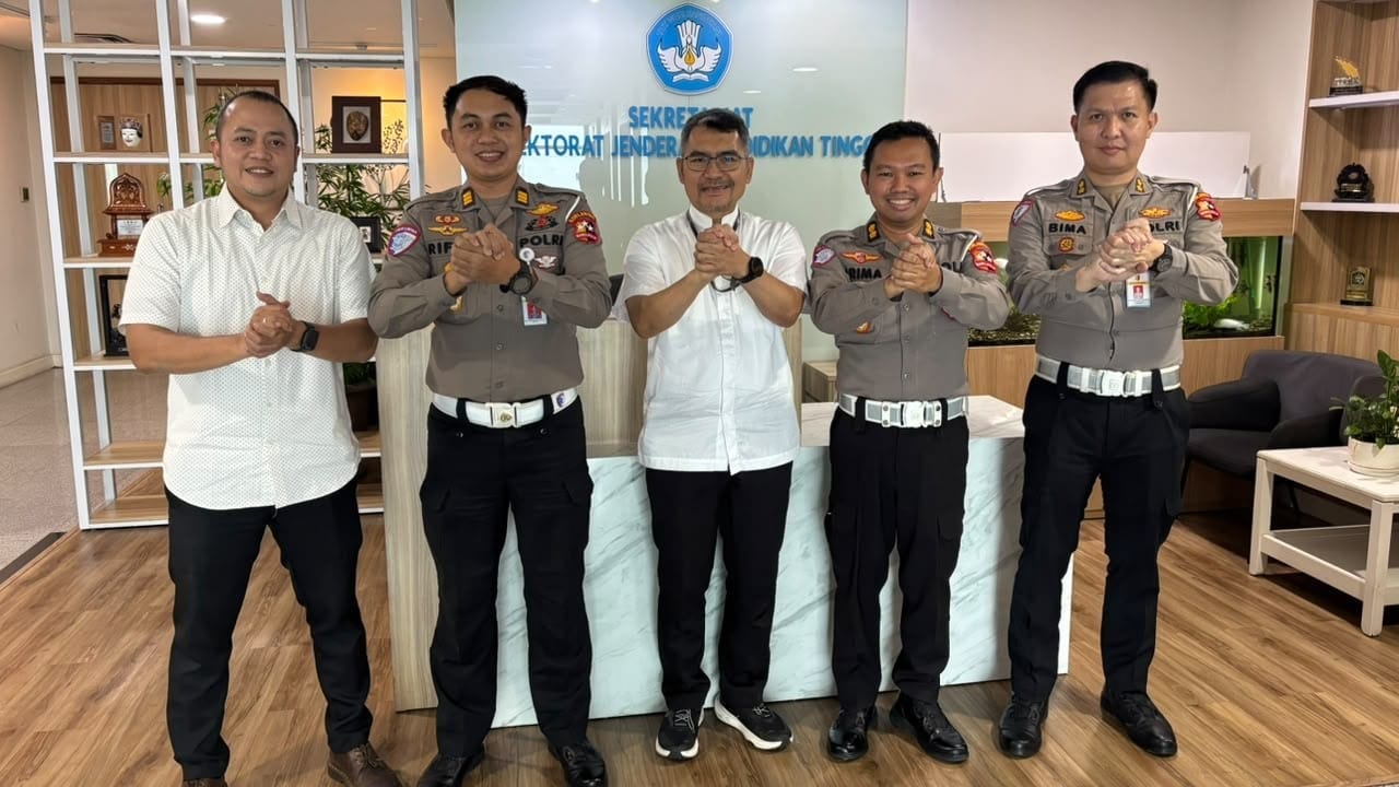 Ditjen Dikti dan Korlantas Polri Perkuat Sinergi Kampus Pelopor Keselamatan Berlalu Lintas